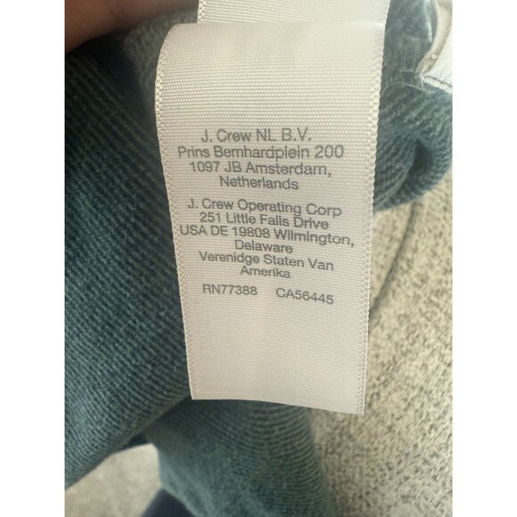 Madewell Solid Flannel Oversized Shirt Green Medium Button Down Fall Winter - Picture 10 of 10